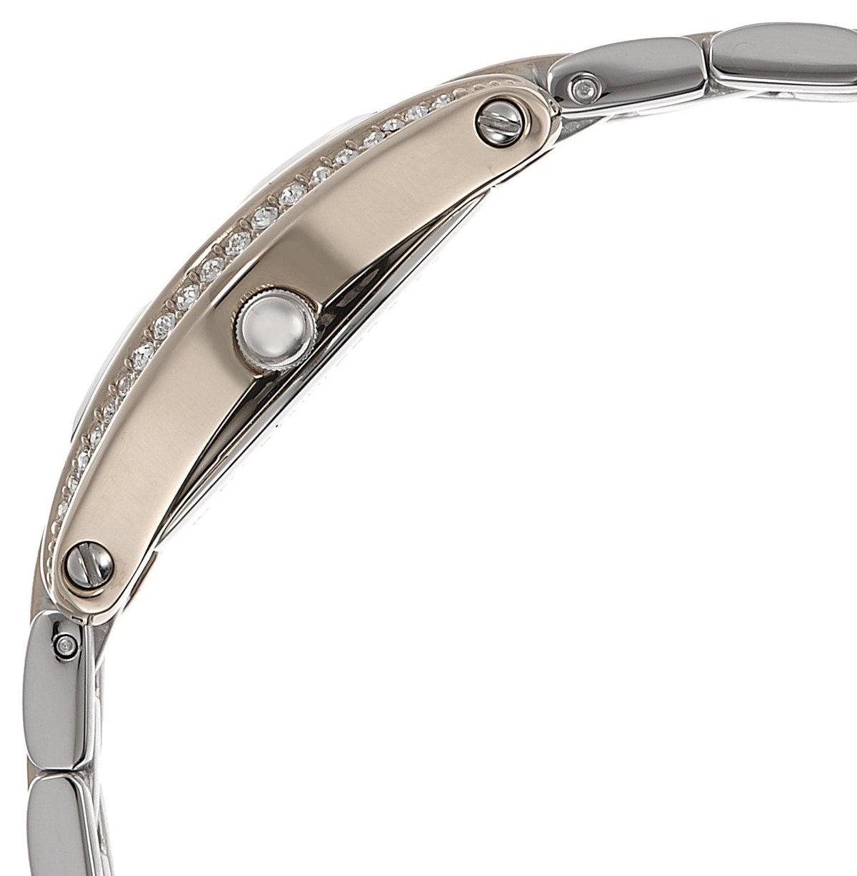  Shop Authentic Fossil Molly Silver Dial Two Tone Steel Strap Watch for Women - ES3287 - Luxxuri