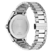  Shop Authentic Gucci G Timeless Grey Dial Silver Steel Strap Watch For Men - YA126441 - Luxxuri