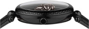  Shop Authentic Versace Palazzo Empire Black Dial Black Leather Strap Watch for Women - VCO050017 - Luxxuri