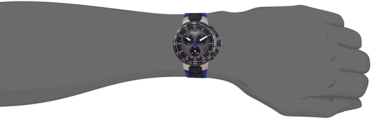  Shop Authentic Tissot T Race Cycling Black Dial Two Tone Rubber Strap Watch For Men - T111.417.37.441.06 - Luxxuri