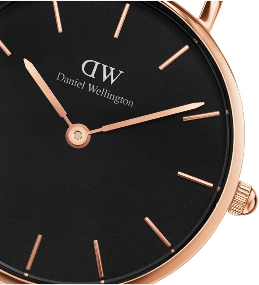  Shop Authentic Daniel Wellington Classic Petite Sheffield Black Dial Black Leather Strap Watch For Women - DW00100224 - Luxxuri