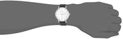  Shop Authentic Calvin Klein Even Silver Dial Black Leather Strap Watch for Men - K7B211CY - Luxxuri