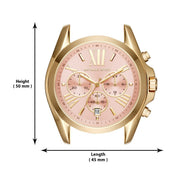 Shop Authentic Michael Kors Bradshaw Gold Dial Two Tone Steel Strap Watch for Women - MK6359 - Luxxuri