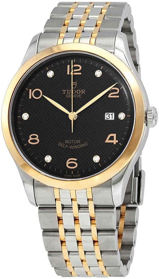  Shop Authentic Tudor 1926 Automatic Diamonds Black Dial Two Tone Steel Strap Watch for Men - M91651-0004 - Luxxuri