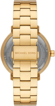  Shop Authentic Michael Kors Blake Quartz Black Dial Gold Steel Strap Watch for Men - MK9136 - Luxxuri