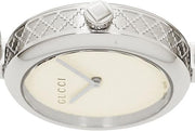 Shop Authentic Gucci Diamantissima Quartz White Dial Silver Steel Strap Watch For Women - YA141402 - Luxxuri