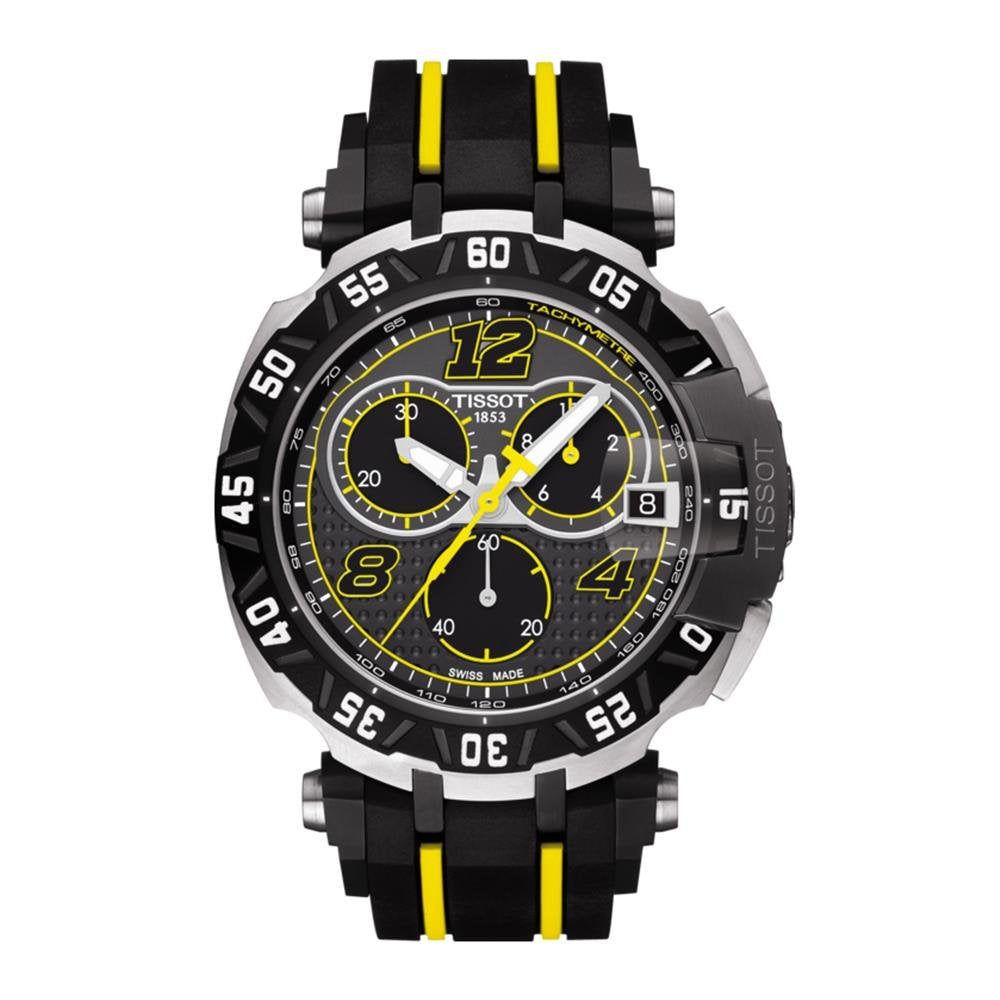  Shop Authentic Tissot T Race Thomas Luthi Chronograph Grey Dial Black Rubber Strap Watch For Men - T092.417.27.067.00 - Luxxuri