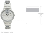  Shop Authentic Hugo Boss Prima Silver Dial Silver Steel Strap Watch for Women - 1502570 - Luxxuri
