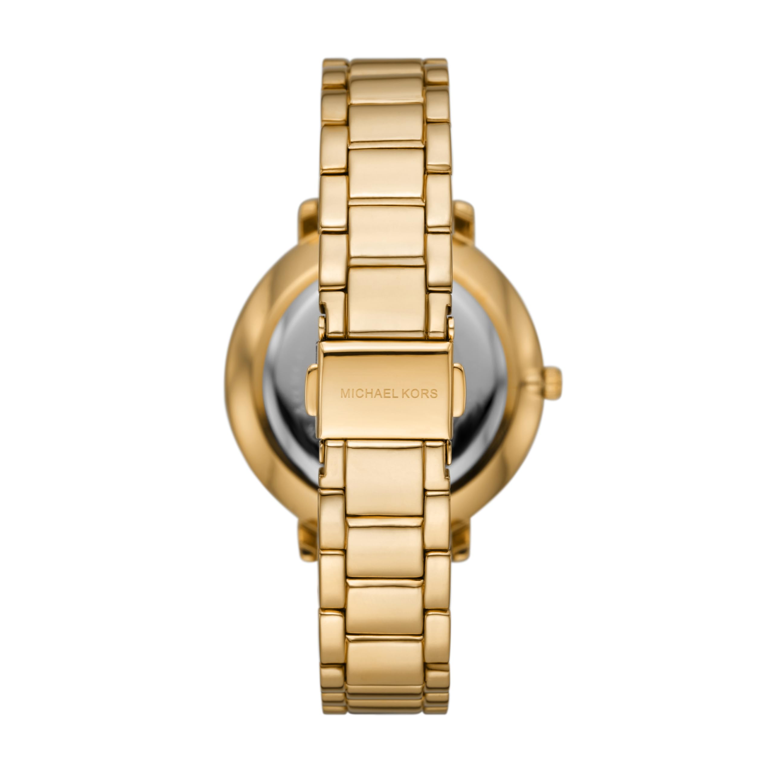  Shop Authentic Michael Kors Pyper Three-Hand Black Dial Gold Steel Strap Watch For Women - MK4593 - Luxxuri