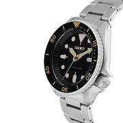  Shop Authentic Seiko 5 Sports Automatic Black Dial Silver Steel Strap Watch For Men - SRPD57K1 - Luxxuri