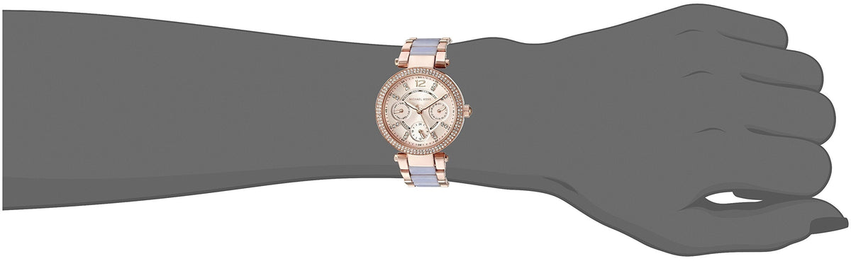  Shop Authentic Michael Kors Parker Gold Dial Two Tone Steel Strap Watch for Women - MK6327 - Luxxuri