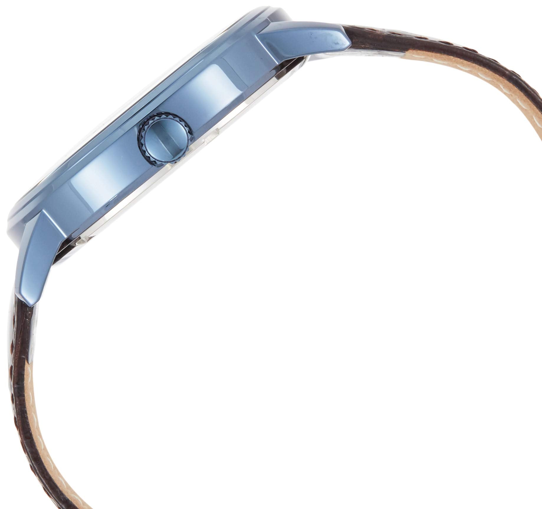  Shop Authentic Guess Delancy Analog Brown Dial Brown Leather Strap Watch For Men - W0870G3 - Luxxuri