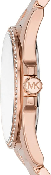  Shop Authentic Michael Kors Whitney Quartz White Dial Rose Gold Steel Strap Watch For Women - MK6694 - Luxxuri