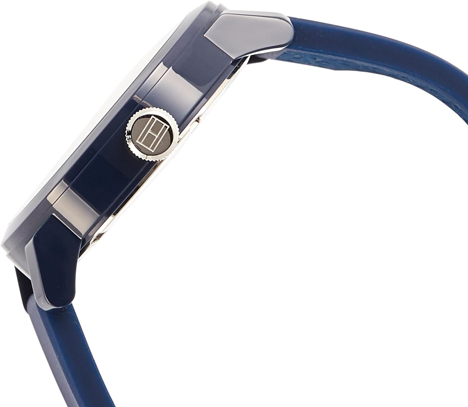  Shop Authentic Tommy Hilfiger Denim Quartz Blue Dial Blue Rubber Strap Watch for Men - 1791325 - Luxxuri