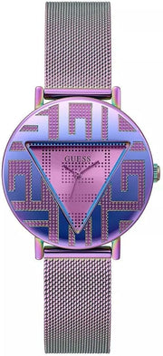  Shop Authentic Guess Iconic Quartz Multicolor Dial Multicolor Mesh Bracelet Watch For Women - GW0479L1 - Luxxuri