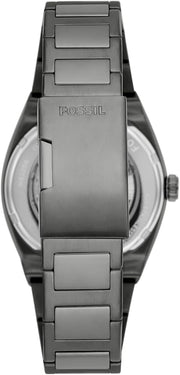  Shop Authentic Fossil Everett Automatic Skeleton Grey Dial Grey Steel Strap Watch for Men - ME3206 - Luxxuri
