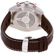  Shop Authentic Tissot PRS 516 Chronograph Blue Dial Brown Leather Strap Watch For Men - T100.417.16.041.00 - Luxxuri