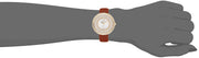  Shop Authentic Swarovski Crystalline Pure White Dial Brown Leather Strap Watch for Women - 5275040 - Luxxuri