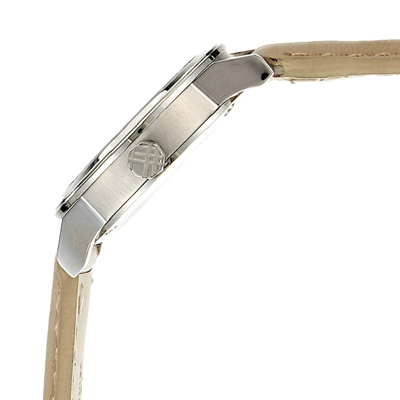  Shop Authentic Burberry The City Beige Dial Beige Leather Strap Watch for Women - BU9207 - Luxxuri