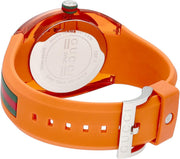 Shop Authentic Gucci Sync XXL Quartz Orange Dial Orange Rubber Strap Unisex Watch - YA137108 - Luxxuri