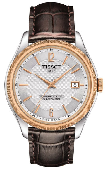  Shop Authentic Tissot T Classic Ballade Powermatic 80 Lady Silver Dial Brown Leather Strap Watch For Women - T108.408.26.037.00 - Luxxuri
