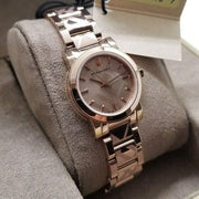  Shop Authentic Burberry The City Rose Gold Dial Rose Gold Steel Strap Watch for Women - BU9235 - Luxxuri