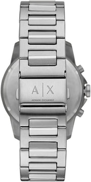  Shop Authentic Armani Exchange Outerbanks Chronograph Silver Dial Silver Steel Strap Watch For Men - AX7141 - Luxxuri