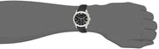  Shop Authentic Emporio Armani Valente Chronograph Black Dial Black Leather Strap Watch For Men - AR1633 - Luxxuri