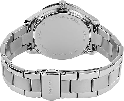  Shop Authentic Fossil Stella Sport Multifunction Silver Dial Silver Steel Strap Watch for Women - ES5108 - Luxxuri