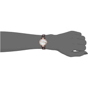  Shop Authentic Gucci G Interlocking Mother of Pearl Dial Brown Leather Strap Watch For Women - YA133516 - Luxxuri