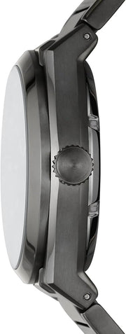  Shop Authentic Fossil Everett Automatic Skeleton Grey Dial Grey Steel Strap Watch for Men - ME3206 - Luxxuri
