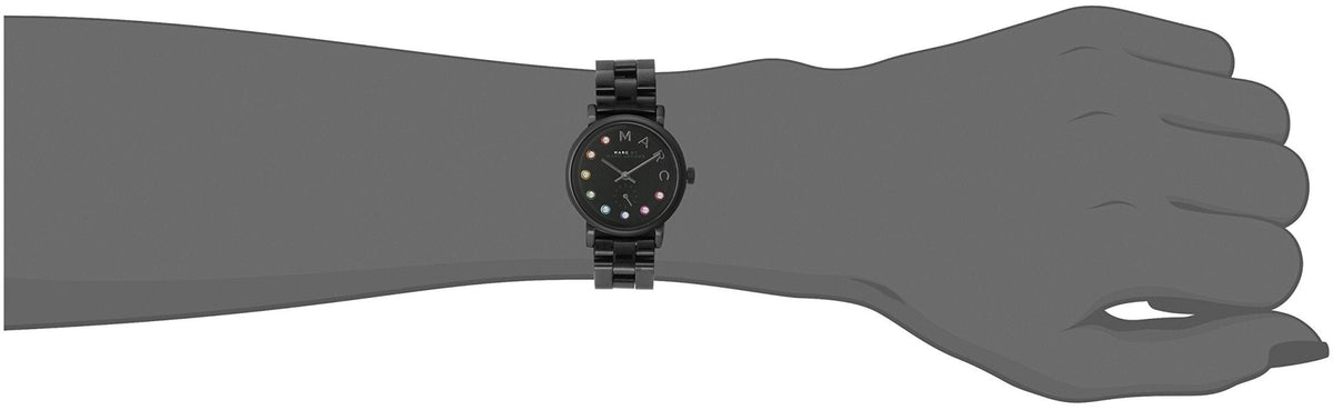  Shop Authentic Marc Jacobs Baker Black Dial Black Steel Strap Watch for Women - MBM3425 - Luxxuri