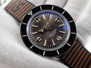  Shop Authentic Breitling Superocean Heritage '57 Outerknown Brown Dial Brown NATO Strap Watch for Men - A103703A1Q1W1 - Luxxuri