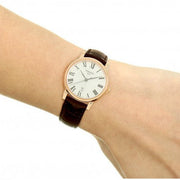  Shop Authentic Tissot Carson Premium Lady Silver Dial Brown Leather Strap Watch For Women - T122.210.36.033.00 - Luxxuri