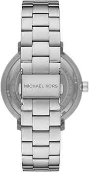  Shop Authentic Michael Kors Blake Quartz Black Dial Silver Steel Strap Watch for Men - MK9133 - Luxxuri