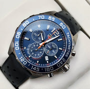  Shop Authentic Tag Heuer Formula 1 Blue Dial Black Rubber Strap Watch for Men - CAZ1014.FT8024 - Luxxuri