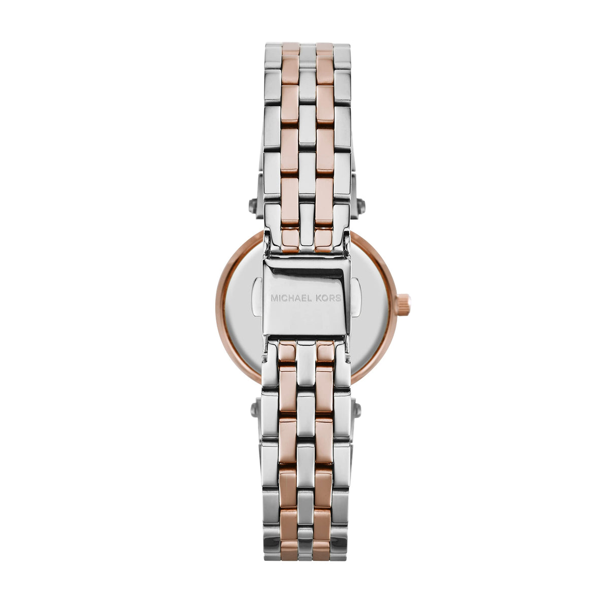  Shop Authentic Michael Kors Darci Silver Dial Two Tone Steel Strap Watch for Women - MK3298 - Luxxuri
