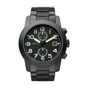  Shop Authentic Marc Jacobs Larry Chronograph Black Dial Black Steel Strap Watch for Men - MBM5032 - Luxxuri