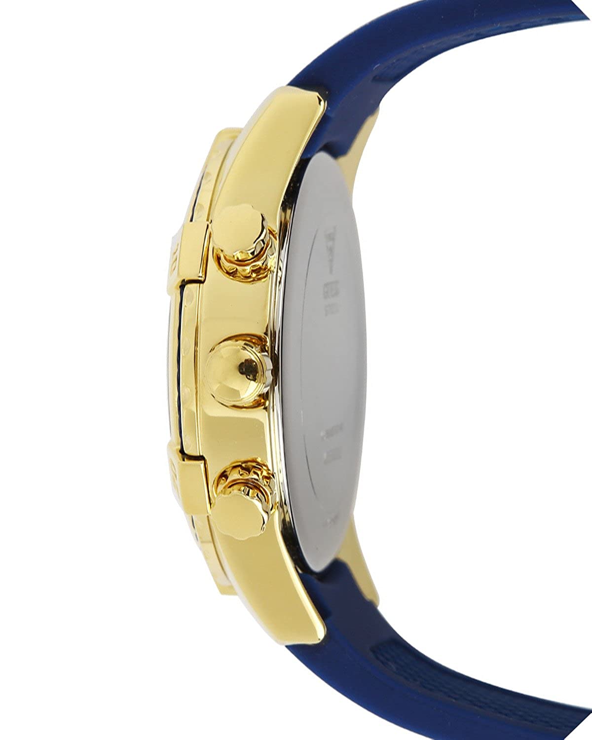  Shop Authentic Guess Catalina Blue Gold Tone Blue Silicone Strap Watch For Women - W0562L2 - Luxxuri