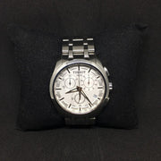  Shop Authentic Tissot Couturier Chronograph White Dial Silver Steel Strap Watch For Men - T035.617.11.031.00 - Luxxuri