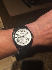  Shop Authentic Fossil Cecile Multifunction Silver Dial Silver Steel Strap Watch for Women - AM4509 - Luxxuri