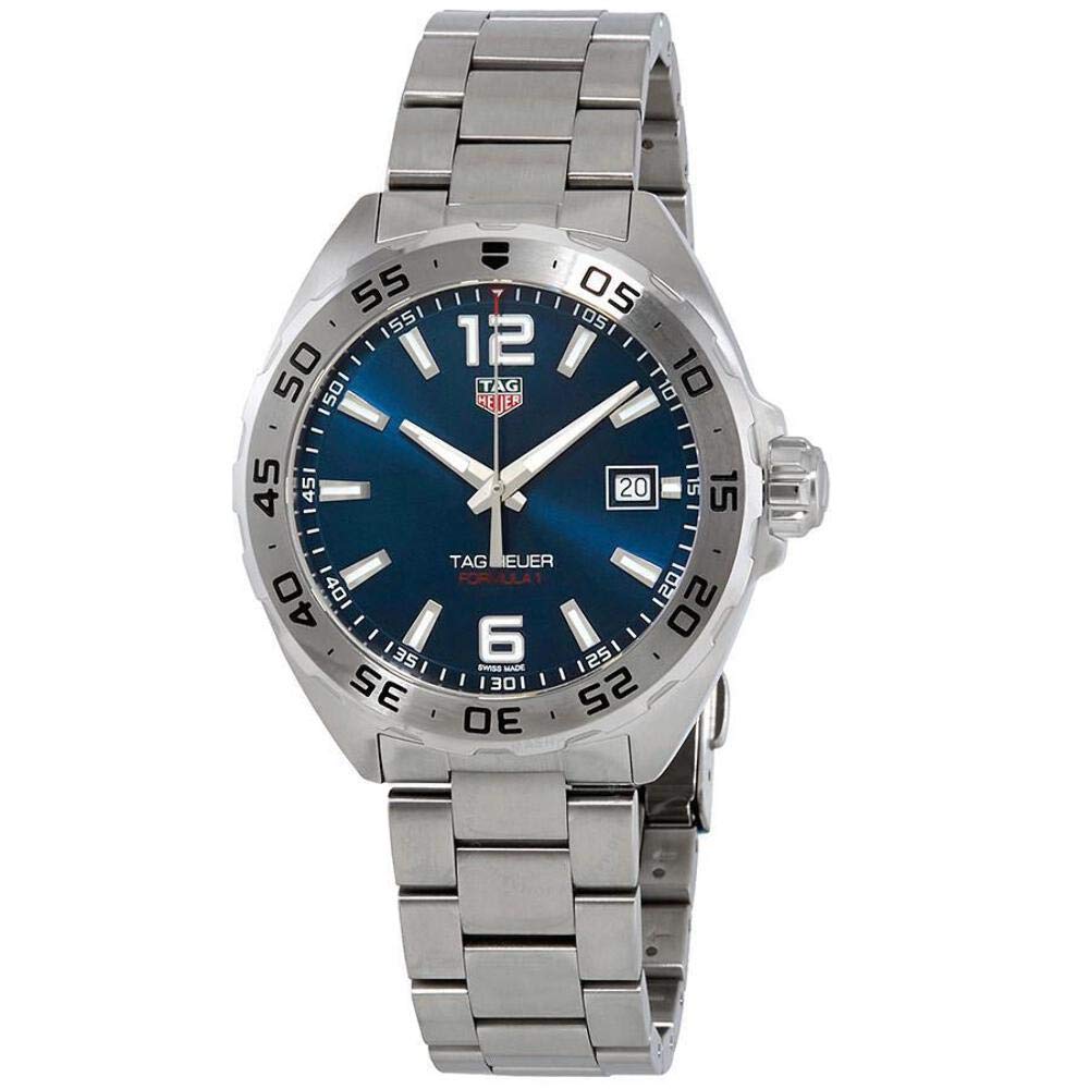  Shop Authentic Tag Heuer Formula 1 Blue Dial Silver Steel Strap Watch for Men - WAZ1118.BA0875 - Luxxuri