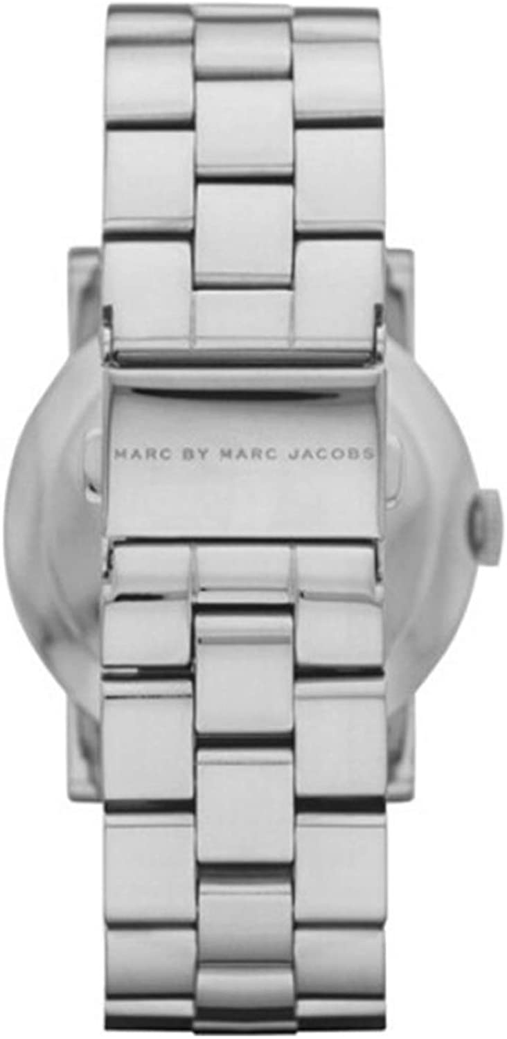  Shop Authentic Marc Jacobs Rivera Silver Dial Silver Steel Strap Watch for Women - MBM3133 - Luxxuri