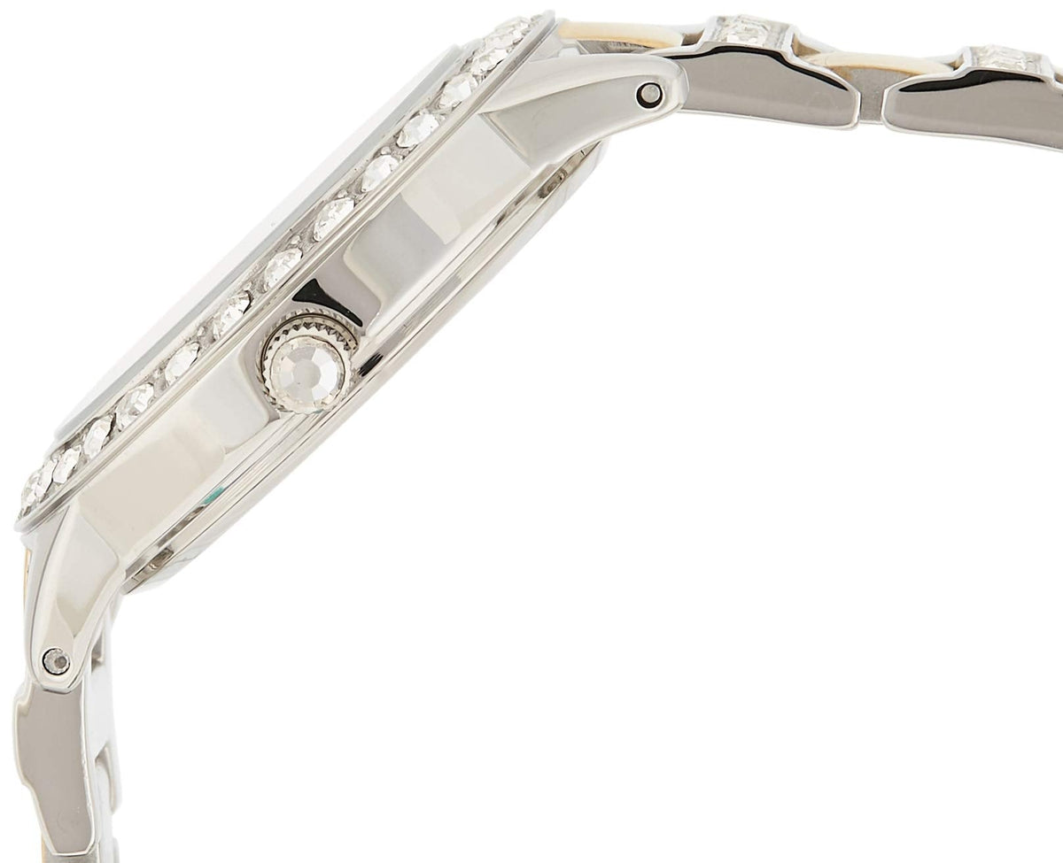  Shop Authentic Fossil Jesse Crystals White Dial Two Tone Steel Strap Watch for Women - ES2409 - Luxxuri