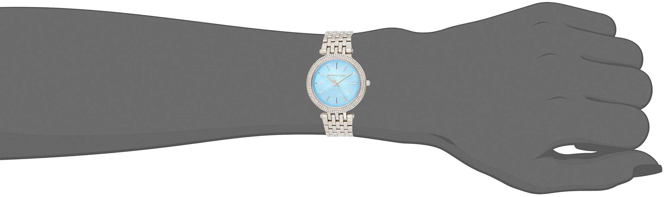  Shop Authentic Michael Kors Darci Mother of Pearl Blue  Dial Silver Steel Strap Watch for Women - MK3515 - Luxxuri