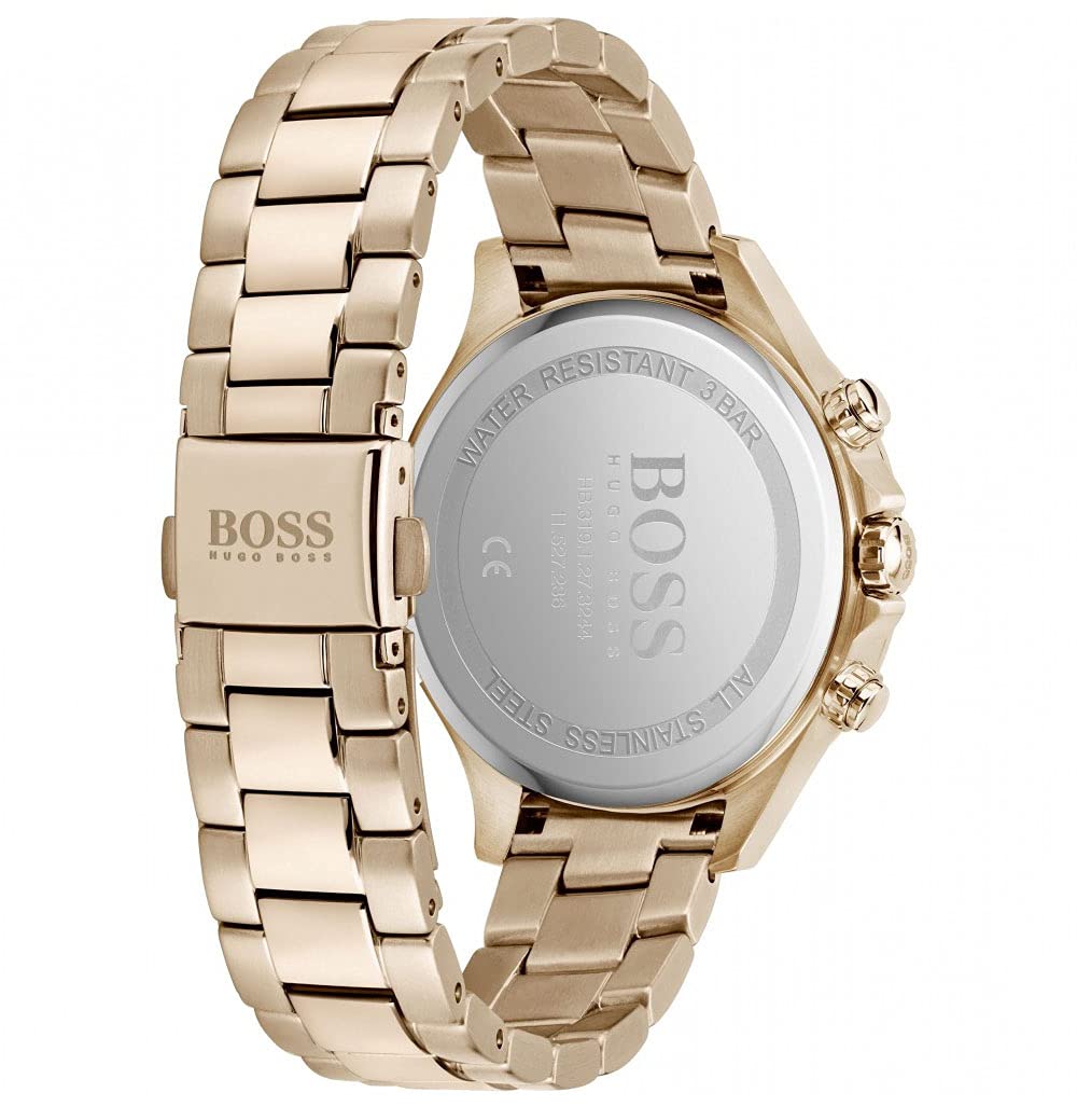  Shop Authentic Hugo Boss Hera Blue Dial Gold Steel Strap Watch for Women - 1502566 - Luxxuri