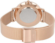  Shop Authentic Daniel Wellington Petite Amber Brown Dial Rose Gold Mesh Strap Watch for Women - DW00100478 - Luxxuri