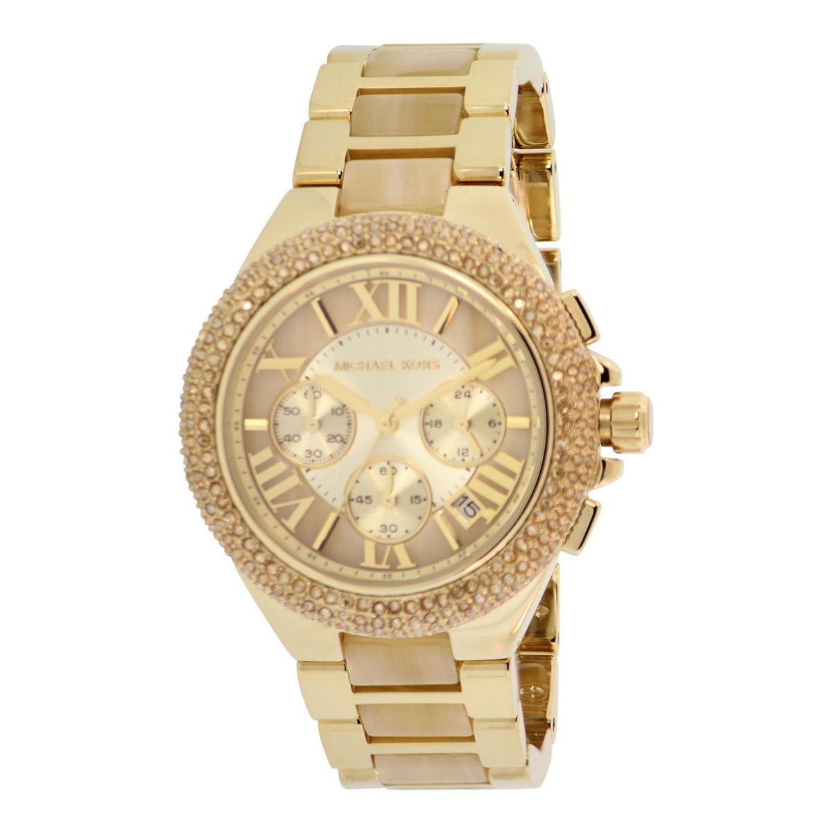  Shop Authentic Michael Kors Camille Gold Dial Gold Steel Strap Watch for Women - MK5902 - Luxxuri