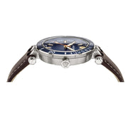  Shop Authentic Versace Greca Sport Analog Blue Dial Brown Leather Strap Watch For Men - VEZ300121 - Luxxuri