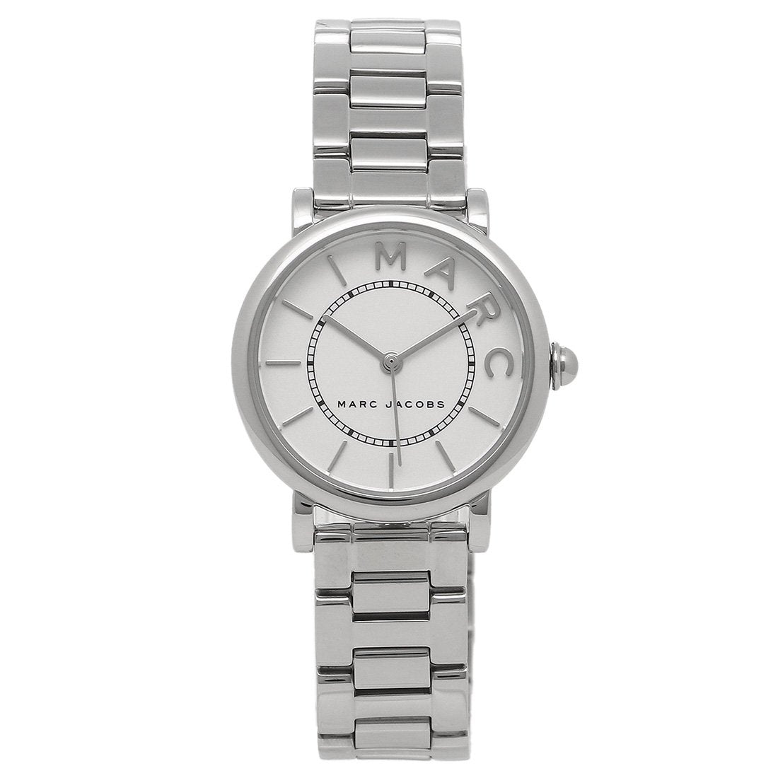  Shop Authentic Marc Jacobs Roxy White Dial Silver Steel Strap Watch for Women - MJ3525 - Luxxuri